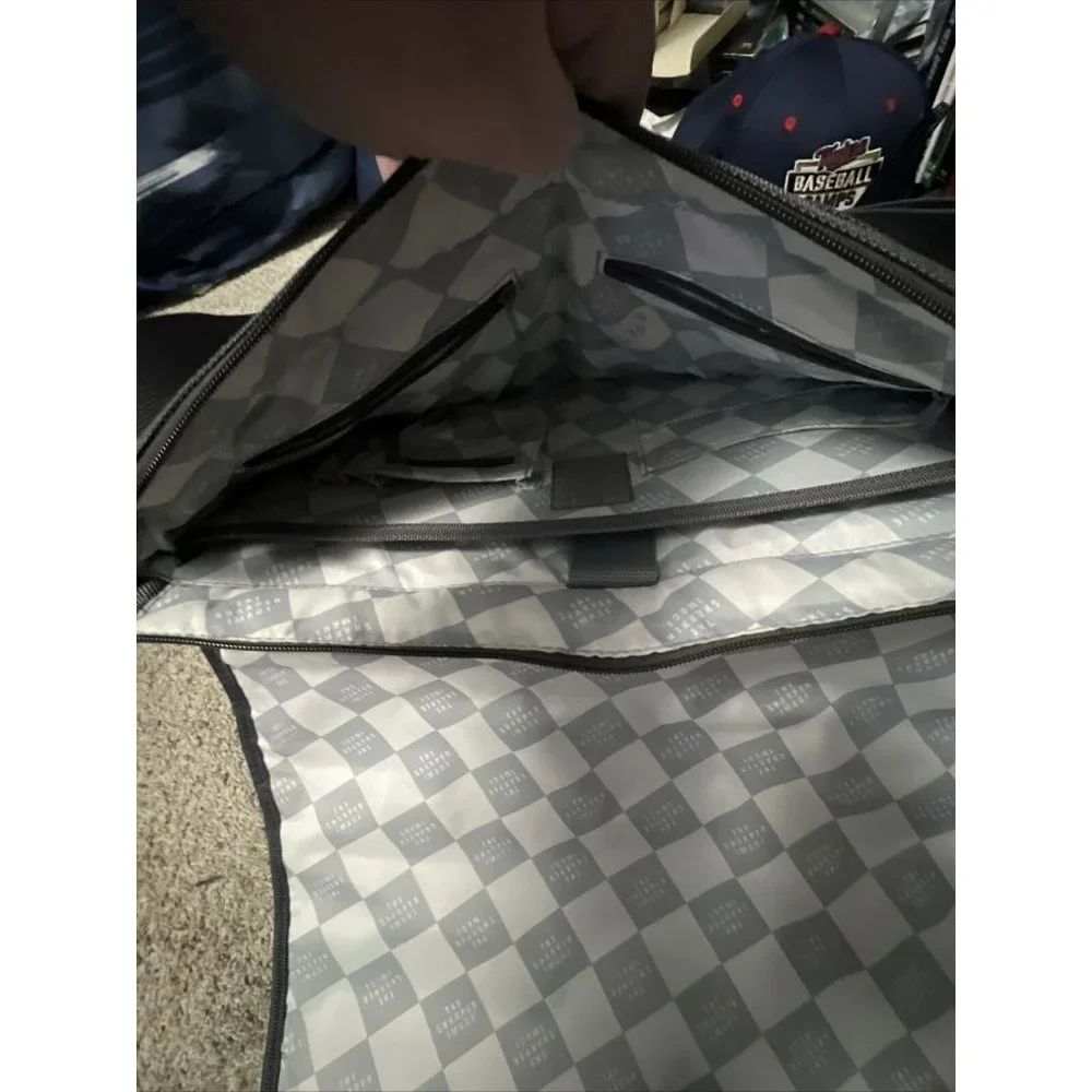 The Sharper Image Laptop Computer Briefcase Travel Shoulder Bag Gray GR26